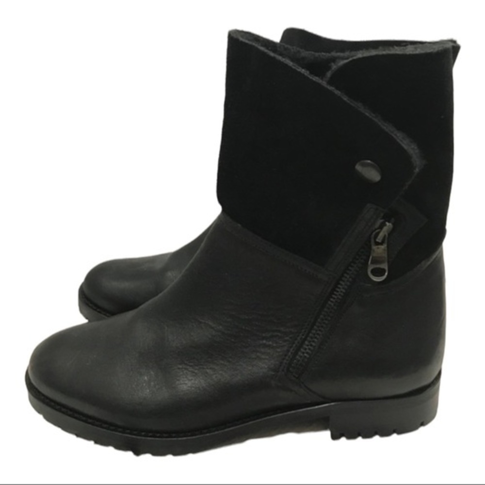 Fabianelli Leather Boots made in Italy 37
